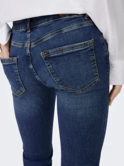 New ONLBLUSH Lav talje Flared fit Jeans Dame Jeans|Jeans
