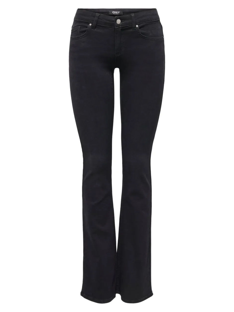 Hot ONLBLUSH Lav talje Flared fit Jeans Dame Jeans|Jeans
