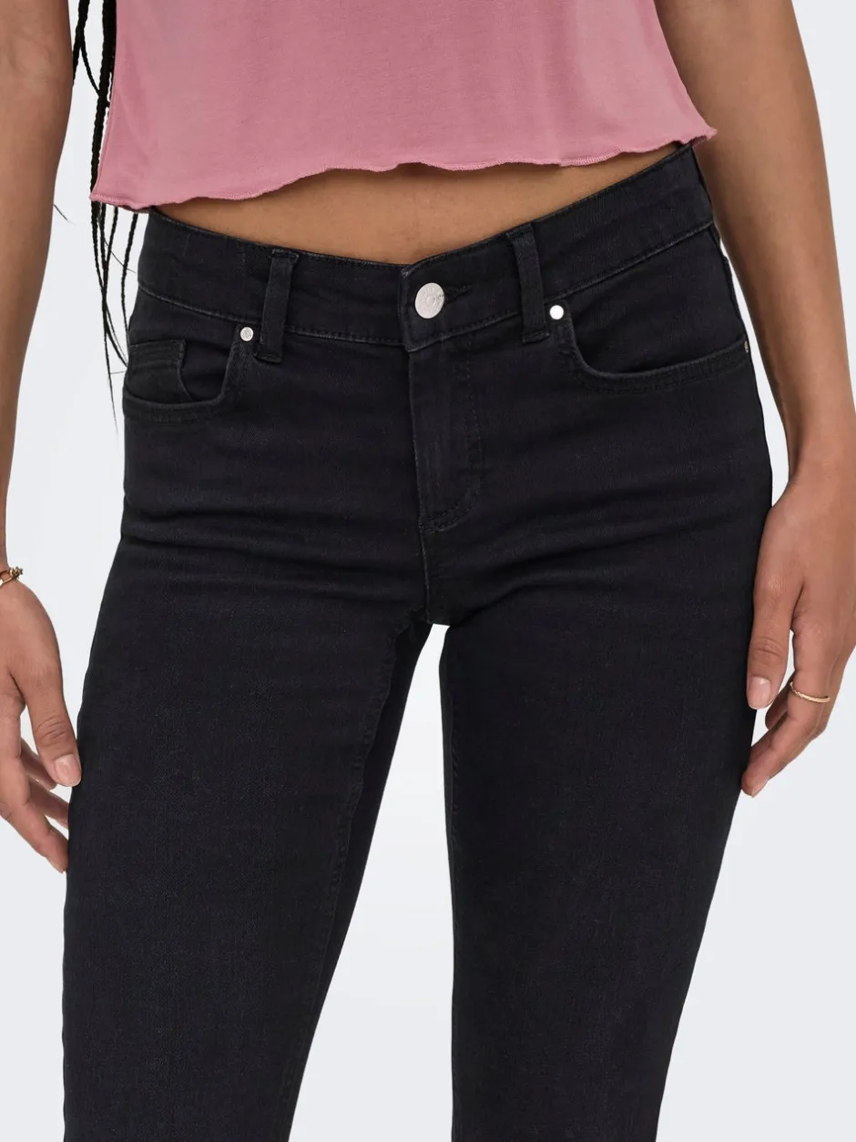 Hot ONLBLUSH Lav talje Flared fit Jeans Dame Jeans|Jeans