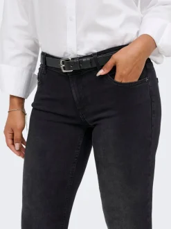 Clearance ONLBLUSH Mellemhøj talje Flared fit Jeans Dame Jeans|Jeans