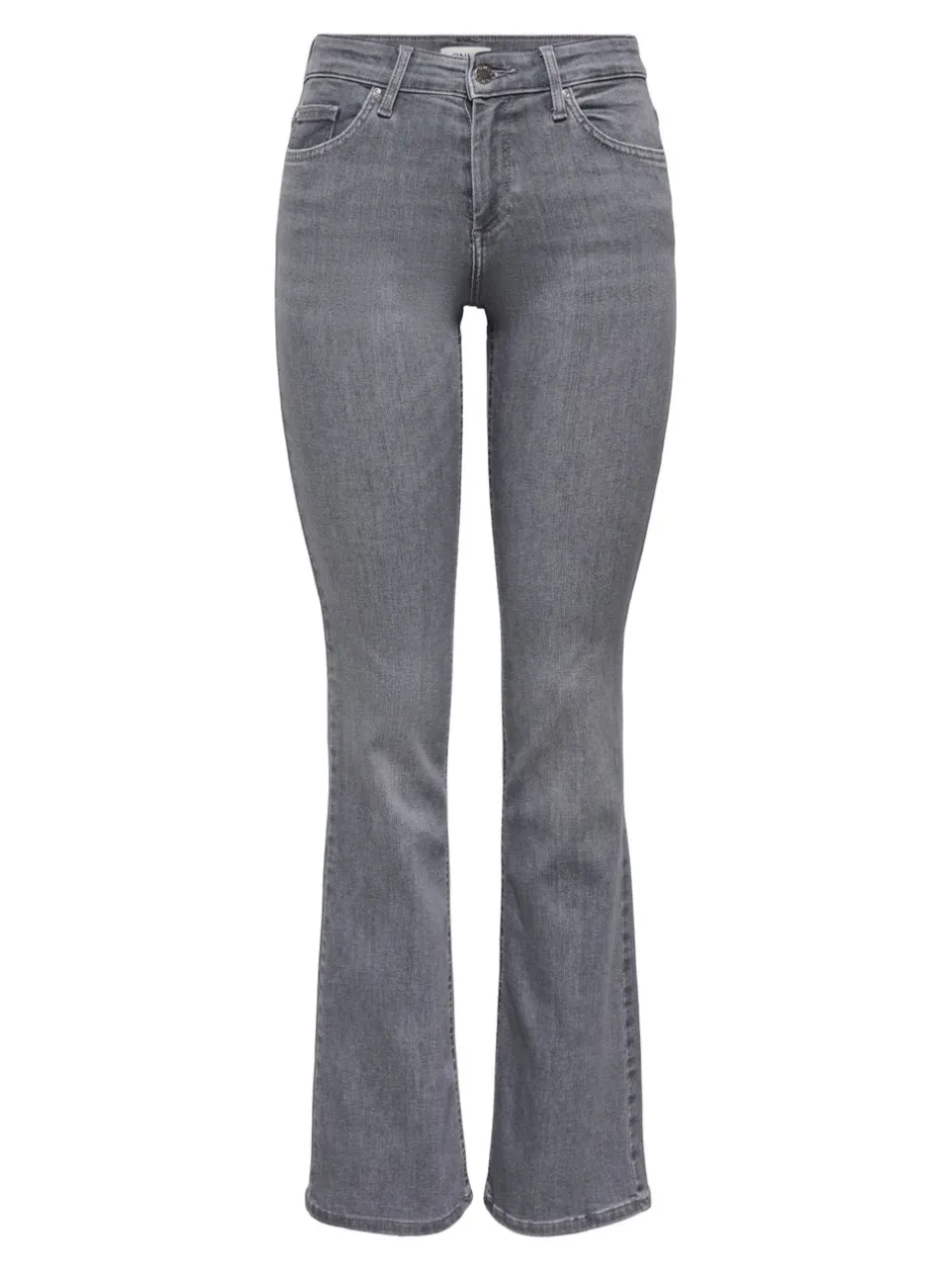 Online ONLBLUSH Mellemhøj talje Flared fit Jeans Dame Jeans|Jeans
