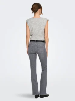 Online ONLBLUSH Mellemhøj talje Flared fit Jeans Dame Jeans|Jeans