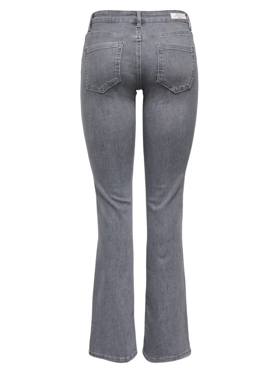 Online ONLBLUSH Mellemhøj talje Flared fit Jeans Dame Jeans|Jeans