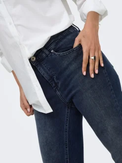 New ONLBLUSH Mellemhøj talje Flared fit Jeans Dame Jeans|Jeans