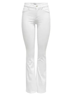 Sale ONLBLUSH Mellemhøj talje Flared fit Jeans Dame Jeans|Jeans
