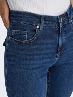 Clearance ONLBLUSH Mellemhøj talje Flared fit Jeans Dame Jeans|Jeans