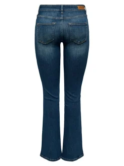 ONLBLUSH Mellemhøj talje Flared fit Jeans Dame Jeans|Jeans