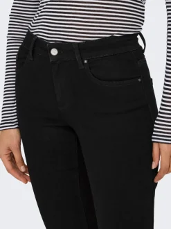 Best ONLBLUSH Mellemhøj talje Flared fit Jeans Dame Jeans|Jeans