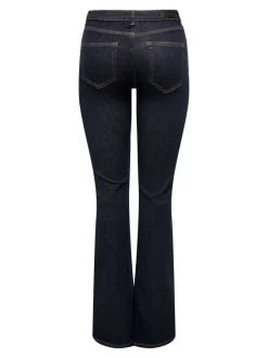 Discount ONLBLUSH Mellemhøj talje Flared fit Jeans Dame Jeans|Jeans