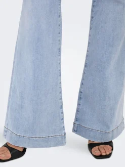 Hot ONLBLUSH Mellemhøj talje Retro flared fit Jeans Dame Jeans|Jeans