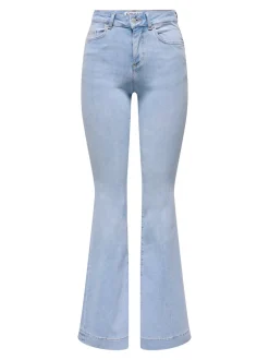 Hot ONLBLUSH Mellemhøj talje Retro flared fit Jeans Dame Jeans|Jeans