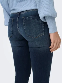 Hot ONLBLUSH Mellemhøj talje Skinny fit Jeans Dame Jeans|Jeans