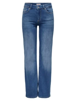 Best ONLBLUSH Mellemhøj talje Straight fit Jeans Dame Jeans|Jeans