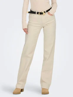 ONLBLUSH Mellemhøj talje Straight fit Jeans Dame Jeans|Jeans