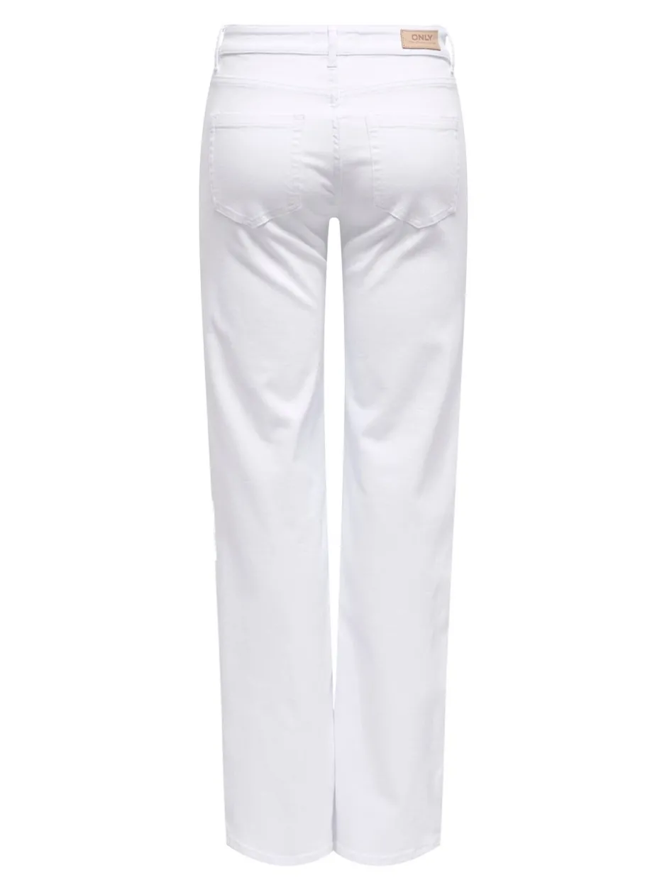 Discount ONLBLUSH Mellemhøj talje Straight fit Jeans Dame Jeans|Jeans