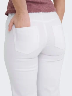 Discount ONLBLUSH Mellemhøj talje Straight fit Jeans Dame Jeans|Jeans