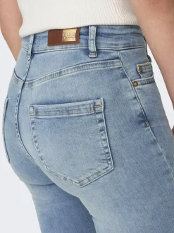 Hot ONLBLUSH Mellemhøj talje Skinny fit Ankellængde Jeans Dame Jeans|Jeans
