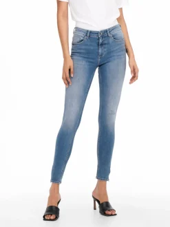 ONLBLUSH Mellemhøj talje Skinny fit Ankellængde Jeans Dame Jeans|Jeans