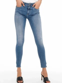 ONLBLUSH Mellemhøj talje Skinny fit Ankellængde Jeans Dame Jeans|Jeans
