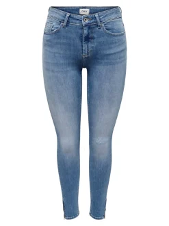 ONLBLUSH Mellemhøj talje Skinny fit Ankellængde Jeans Dame Jeans|Jeans