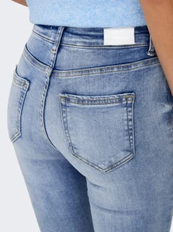 New ONLBLUSH Mellemhøj talje Skinny fit Ankellængde Jeans Dame Jeans|Jeans