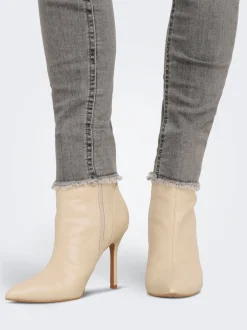 Best ONLBLUSH Mellemhøj talje Skinny fit Ankellængde Jeans Dame Jeans|Jeans