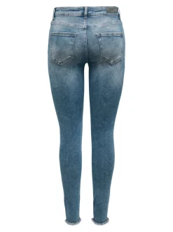 ONLBLUSH Mellemhøj talje Skinny fit Ankellængde Jeans Dame Jeans|Jeans