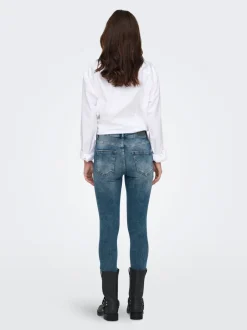 ONLBLUSH Mellemhøj talje Skinny fit Ankellængde Jeans Dame Jeans|Jeans
