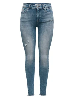 ONLBLUSH Mellemhøj talje Skinny fit Ankellængde Jeans Dame Jeans|Jeans