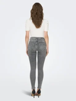 New ONLBLUSH Mellemhøj talje Skinny fit Ankellængde Jeans Dame Jeans|Jeans