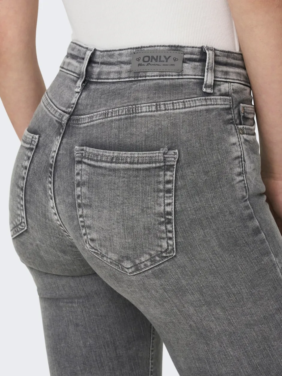 New ONLBLUSH Mellemhøj talje Skinny fit Ankellængde Jeans Dame Jeans|Jeans