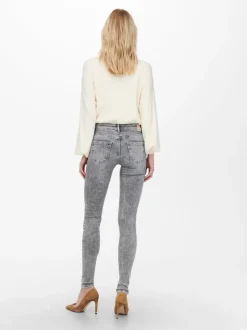 ONLBLUSH Mellemhøj talje Skinny fit Jeans Dame Jeans|Jeans