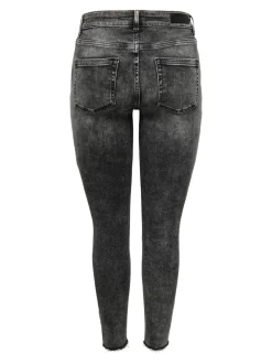 Best ONLBLUSH Mellemhøj talje Skinny fit Ankellængde Jeans Dame Jeans|Jeans