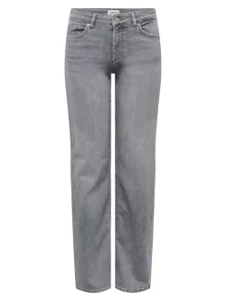 Online ONLBLUSH Mellemhøj talje Straight fit Jeans Dame Jeans|Jeans