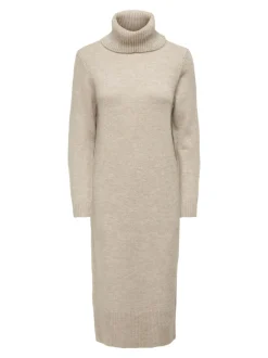 Outlet ONLBRANDIE Lang kjole Dame Strik & Cardigans|Kjoler