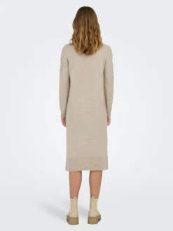 Outlet ONLBRANDIE Lang kjole Dame Strik & Cardigans|Kjoler