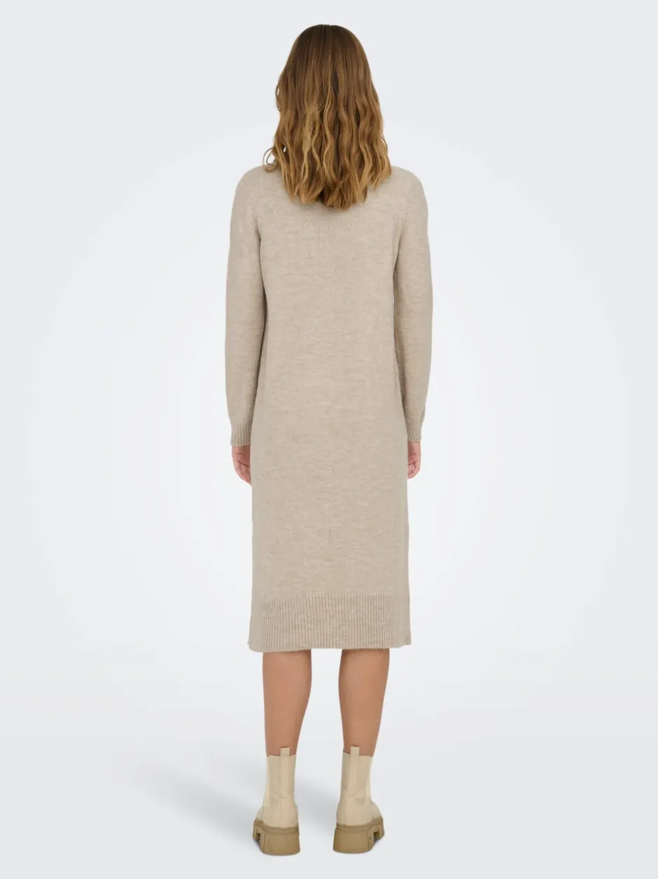 Outlet ONLBRANDIE Lang kjole Dame Strik & Cardigans|Kjoler