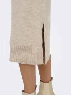 Outlet ONLBRANDIE Lang kjole Dame Strik & Cardigans|Kjoler