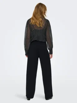 Outlet ONLBREMEN-YO Wide leg fit Bukser i wide fit Dame Bukser