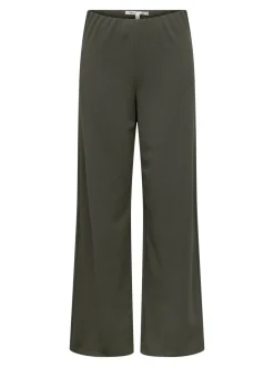 Online ONLBREMEN-YO Wide leg fit Bukser i wide fit Dame Bukser