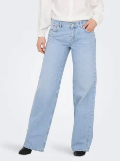 New ONLBRENDA Lav talje Straight fit Jeans Dame Jeans|Jeans
