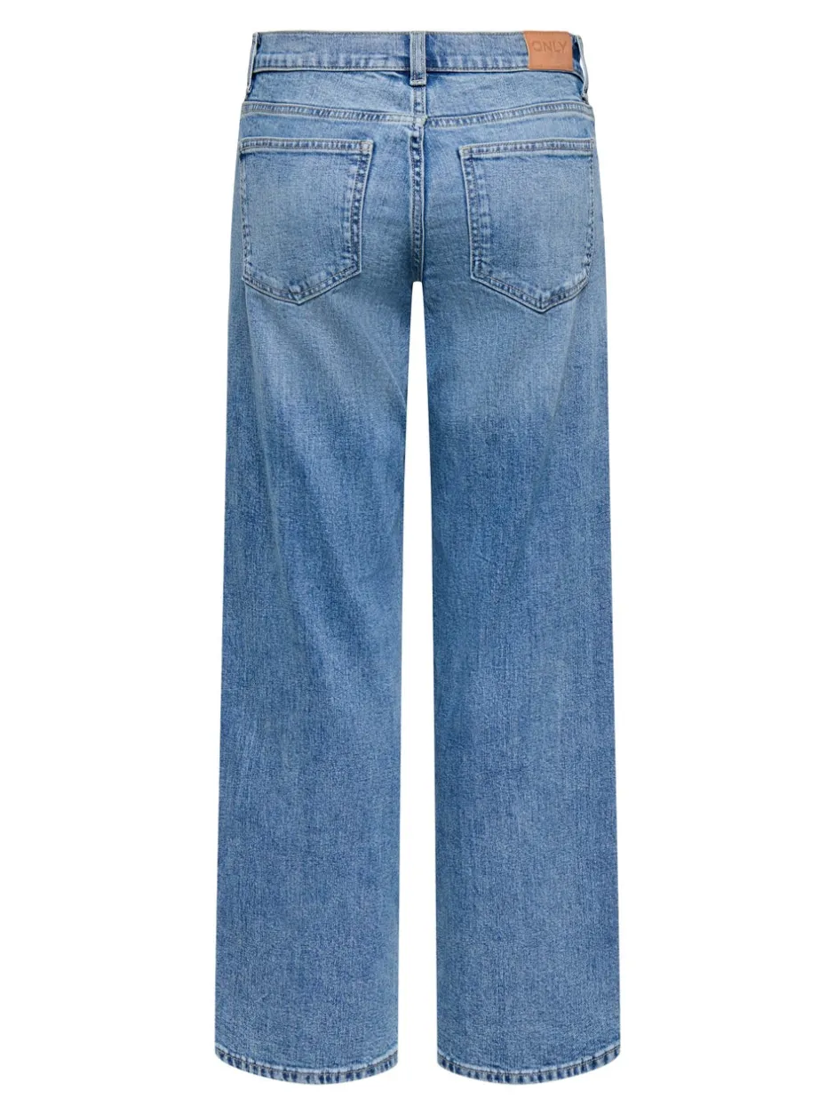 Online ONLBRENDA Lav talje Wide leg fit Jeans Dame Jeans|Jeans