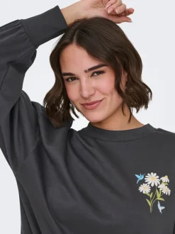 New ONLBROOKE Sweatshirt Dame Sweatshirts