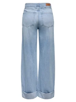 Best ONLBROOME Høj talje Wide leg fit Jeans Dame Jeans|Jeans