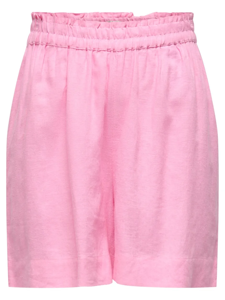 Online ONLBRUXELLES Regular fit Hør Shorts Dame Shorts