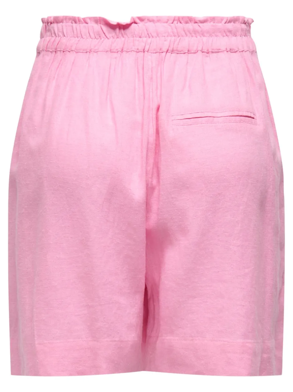 Online ONLBRUXELLES Regular fit Hør Shorts Dame Shorts