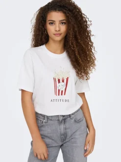 New ONLBURST T-shirt Dame Toppe