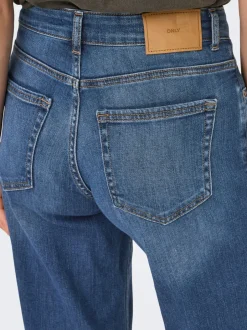Sale ONLCALIFORNIA Mellemhøj talje Flared fit Jeans Dame Jeans|Jeans