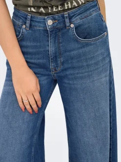 Sale ONLCALIFORNIA Mellemhøj talje Flared fit Jeans Dame Jeans|Jeans