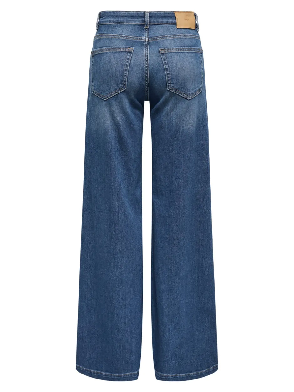 Sale ONLCALIFORNIA Mellemhøj talje Flared fit Jeans Dame Jeans|Jeans